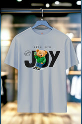 TEDDY BEAR LEAN INTO JOY | SIRT BASKILI UNISEX T-SHIRT